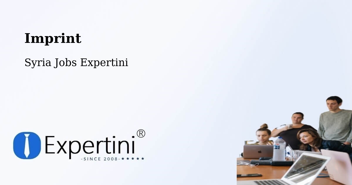Imprint – Ḩalfāyā - Syria Jobs Expertini